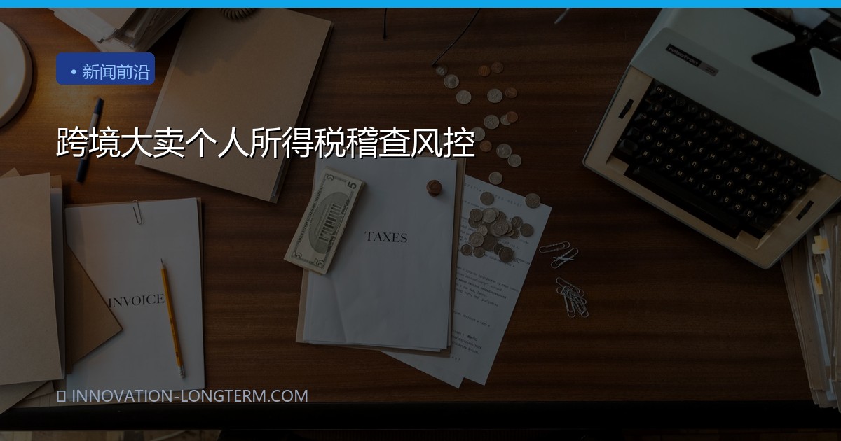 跨境大卖个人所得税稽查风控